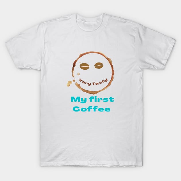 Very tasty.... My first coffee T-Shirt by Zinoo